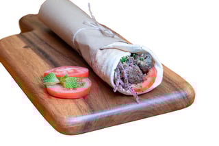 Veal Liver Kebab Sandwich