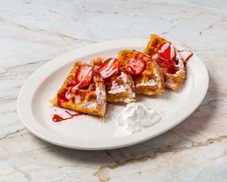 Strawberry Ricotta Waffle