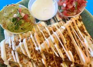 Beef Barbacoa Quesadilla