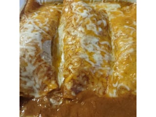 ENCHILADA - carnitas or chile verde