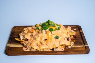 Loaded Fries with Chicken