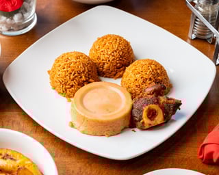 Jollof Rice Plate