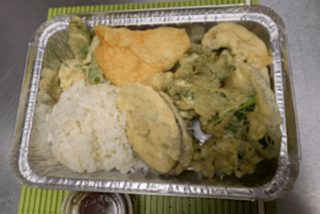 Vegetable Tempura Lunch
