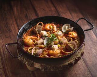 Seafood Paella Individual