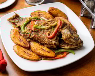 Sautéed Fish and Plantains
