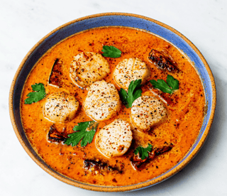 Scallop Tikka Masala