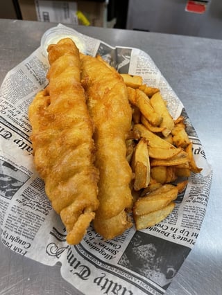 Jumbo Fish + Chips