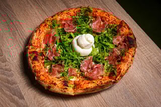 Burrata and Prosciutto