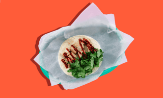 Stir-Fried Tofu Taco