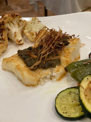 PORCINI MUSHROOM SEA BASS
