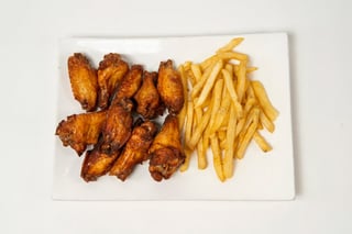 10 Alitas de pollo / 10 pieces of chicken wing