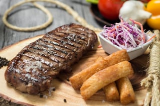 -NY Steak  + (2) Sides