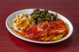 Cajun Salmon Platter