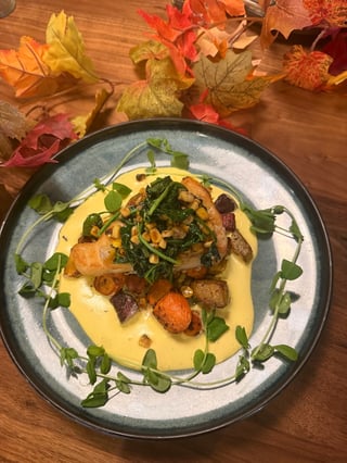 Pan Seared Chilean Seabass