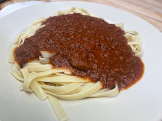 Fettuccine Bolognese