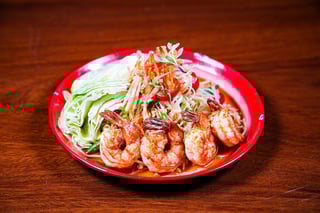 Papaya Salad Grilled Shrimp