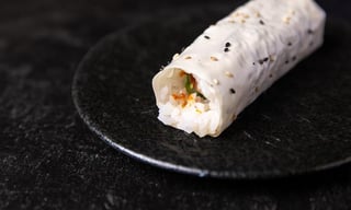 Spicy Miso Seabass Handroll