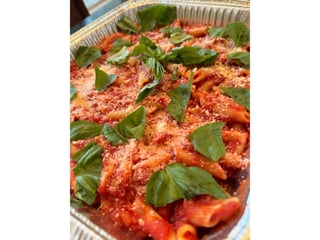 Penne al Pomodoro e Panna