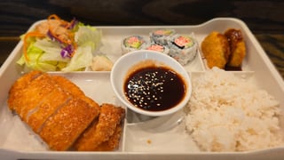 L Chicken Kat Su Bento