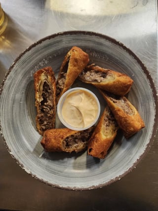 Steak & Cheese Egg Rolls