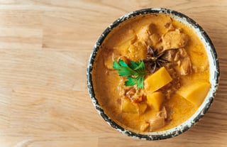 Coconut Mushroom Curry- veg/vegan/gluten free