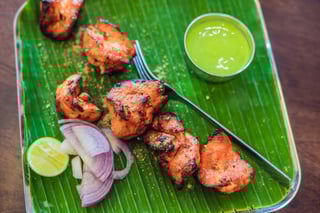 Lunch Chicken Tikka Kabab - Halal and Gluten free