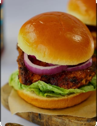 Fire Tikka Masala Burger