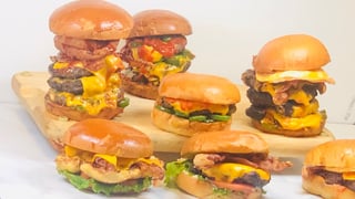 DOUBLE BURGER+ FRIES & 12oz Coke  (PICK YOUR BURGER)