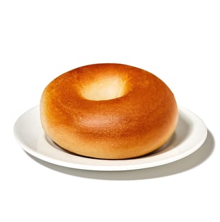 Mini Bagels (nothing on it)
