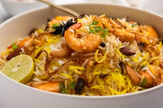 Shrimp Biryani- gluten free