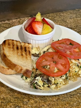 Egg White Scramble