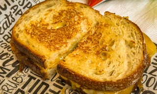 Bacon Onion Grilled Cheese