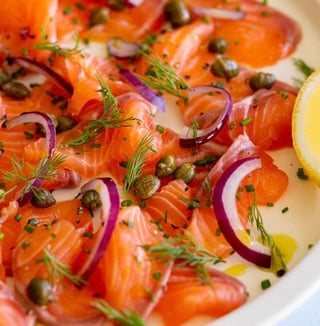 Salmon Crudo