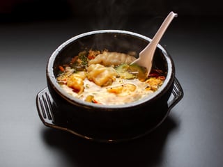 Pot Sticker Soup Lunch