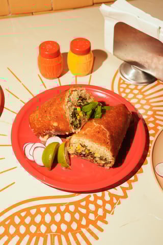 Veggie Burrito Costra