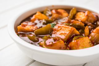 Lunch Tofu Kadai- Vegan and Gluten free