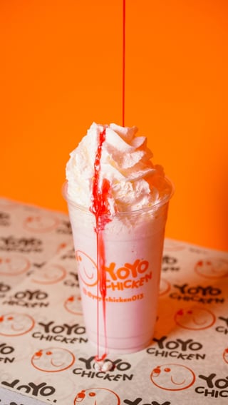 Strawberry Milkshake Large