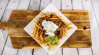 LOADED STEAK SHAH FRIES