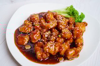 Sesame Chicken Dinner 芝麻鸡 Pollo Al Sésamo
