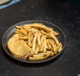 Kids Meat Quesadilla & Fries