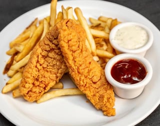 KIDS CHICKEN FINGER WITH FRENCH FRIES