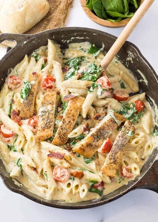 Grill Chicken Alfredo