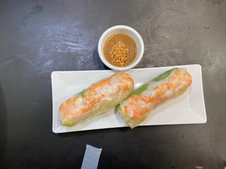 A4 Vietnamese fresh spring rolls - goi cuon