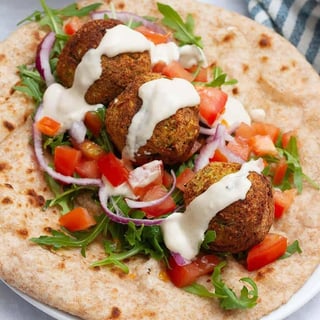 Falafel Gyro Salad