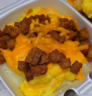 Diced Pattie Sausage Bowl