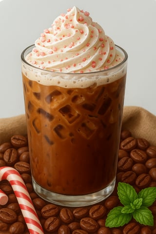 Peppermint Mocha Sweet Cream Cold Brew Coffee