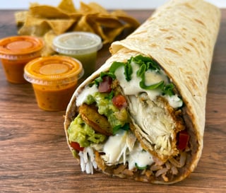 #9 Crispy Cali Burrito Loco Combo