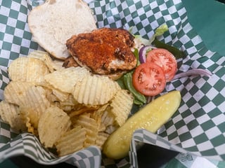 One Blackened Chicken Sandwich