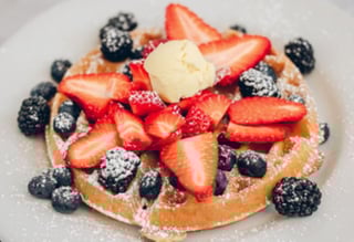 Berry Waffle