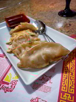 Steamed Dumplings with Pork or Vegetables